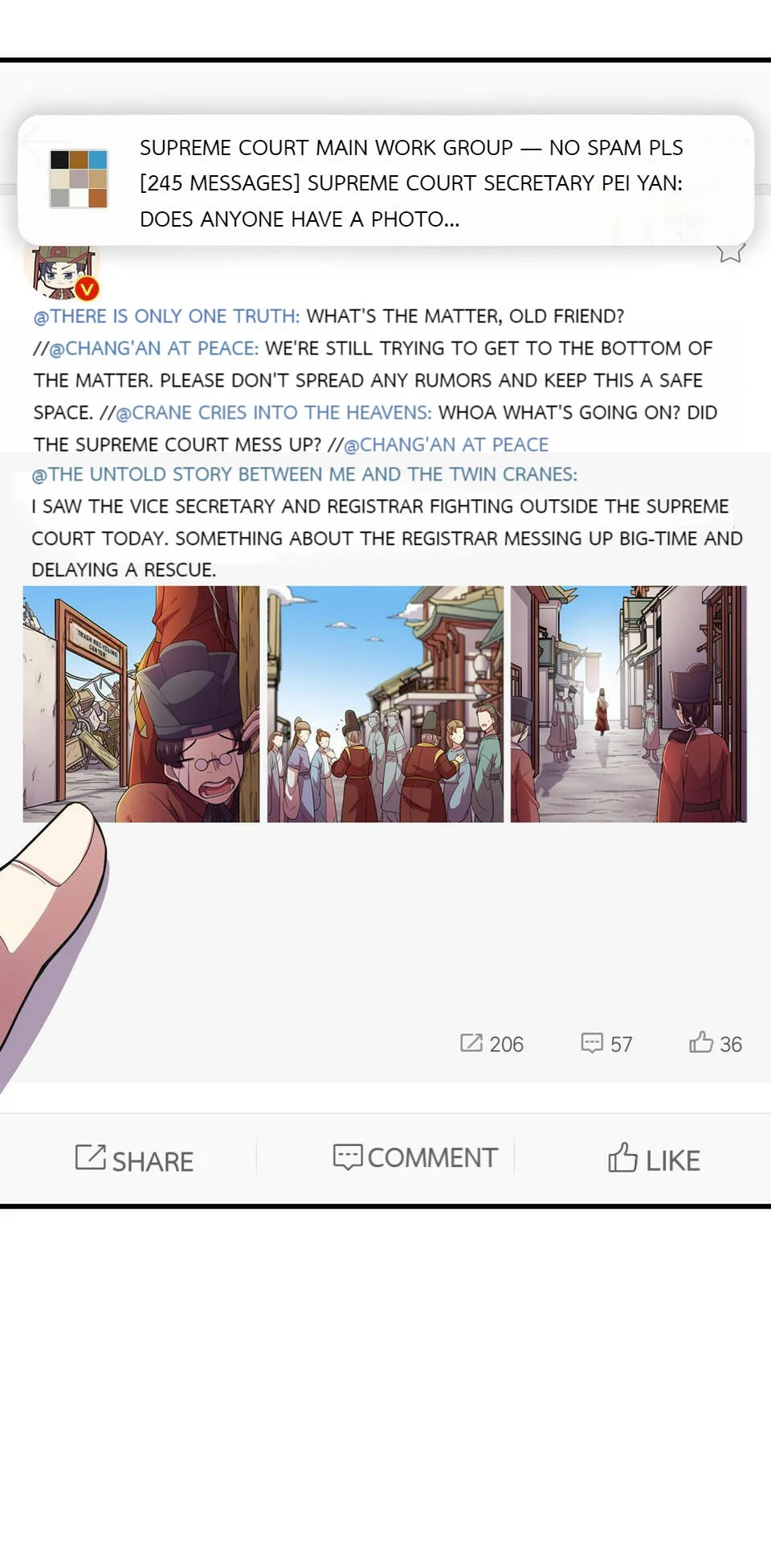 The Great Tang Is Online Chapter 163 - Page 8