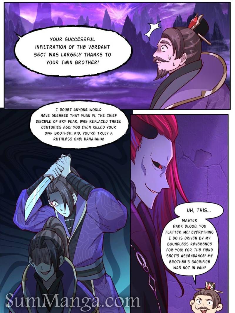 The Great Villain Senior Brother and All of His Yandere Junior Sisters Chapter 166 - Page 9