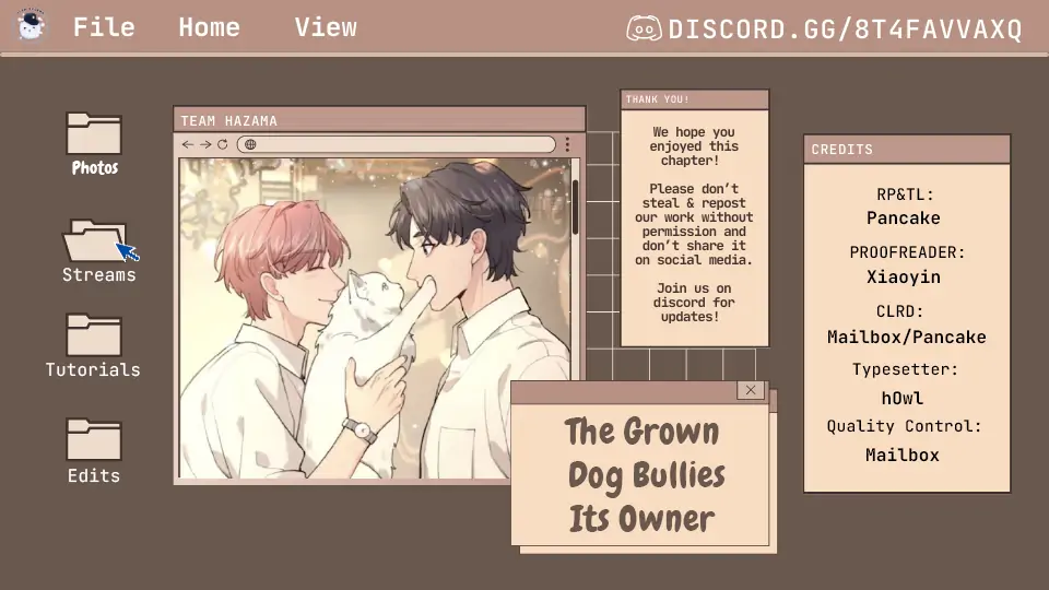 The Grown Dog Bullies Its Owner Chapter 1 - Page 1