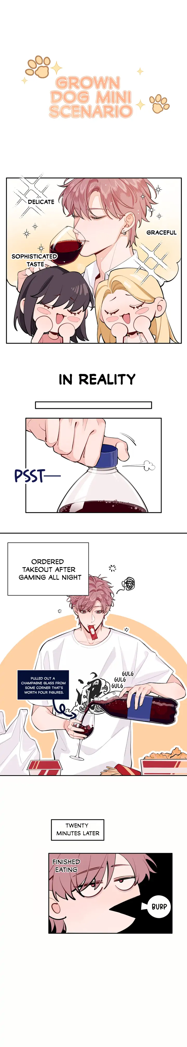 The Grown Dog Bullies Its Owner Chapter 1 - Page 17