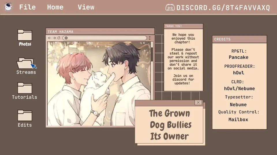 The Grown Dog Bullies Its Owner Chapter 2 - Page 1