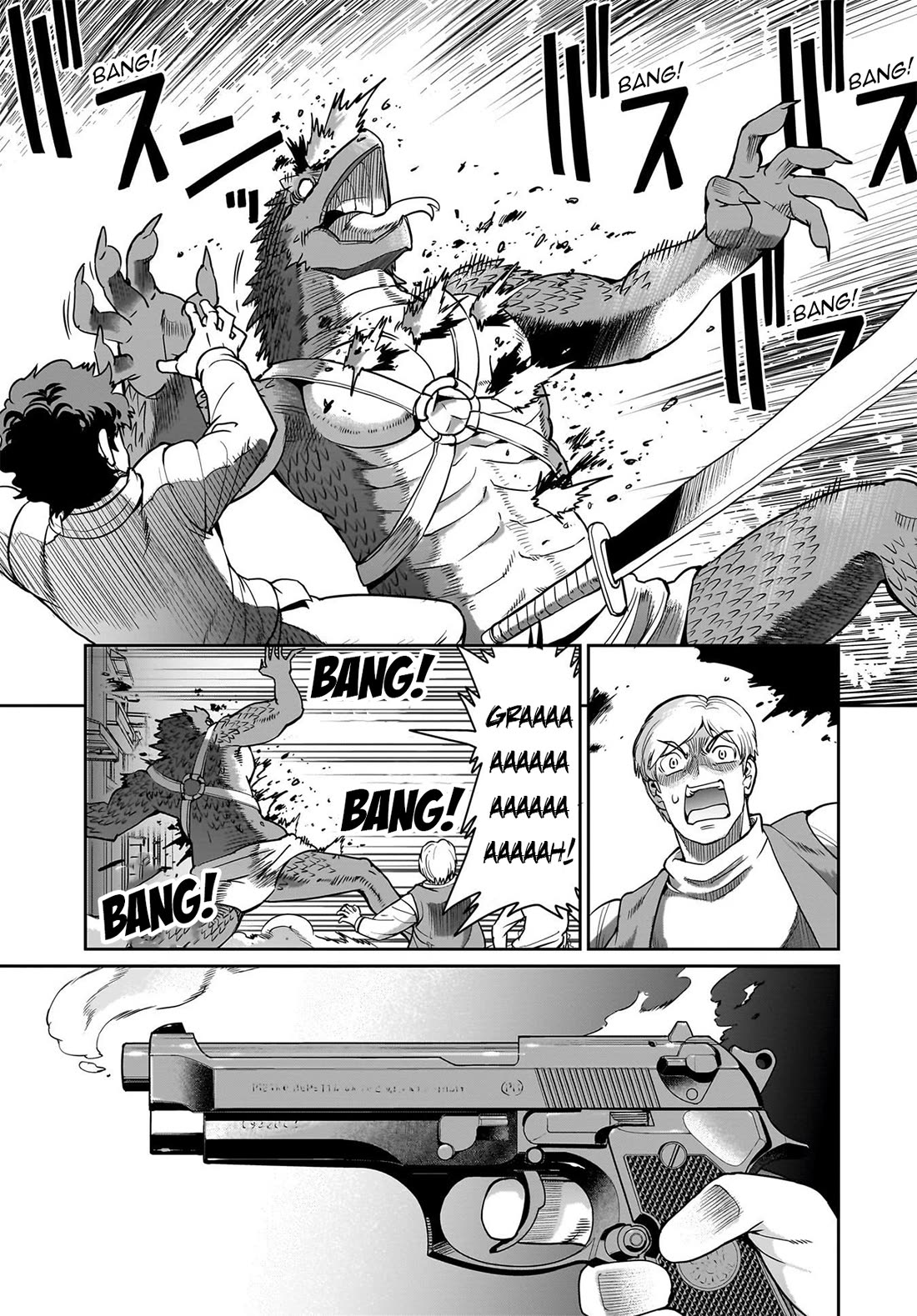 The Gunner’s Life of a Middle-aged Man Summoned to Another World and Armed With a Rifle Chapter 65 - Page 18