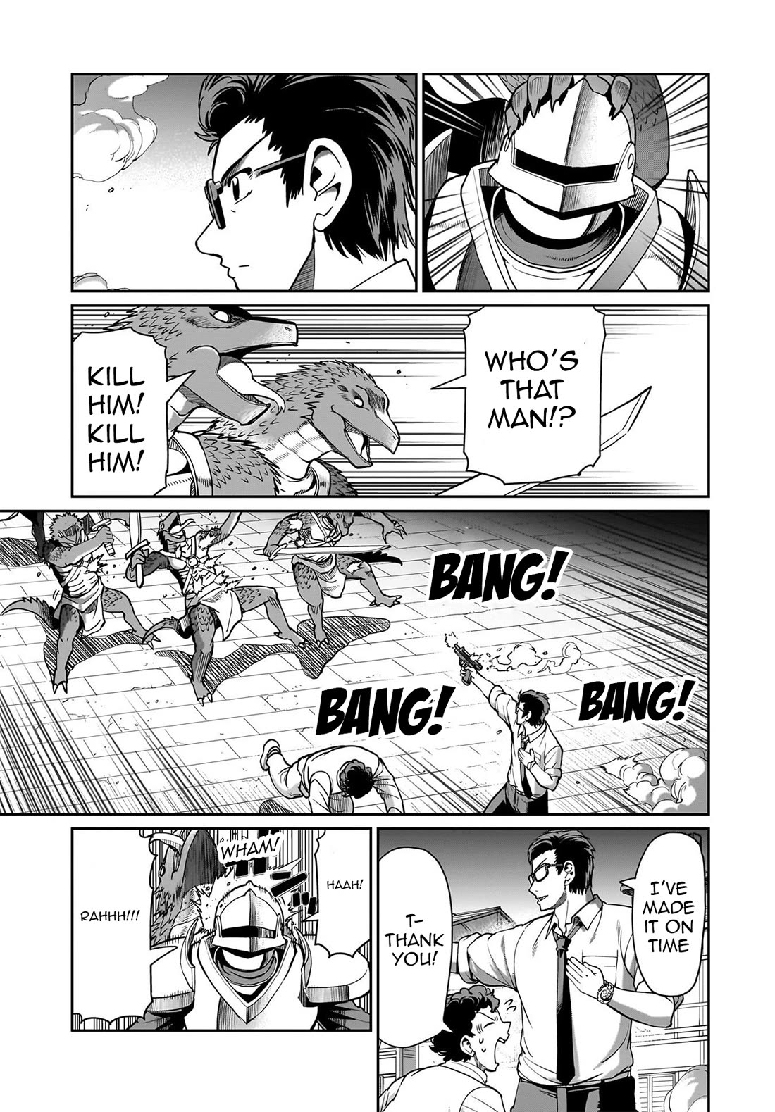 The Gunner’s Life of a Middle-aged Man Summoned to Another World and Armed With a Rifle Chapter 65 - Page 20