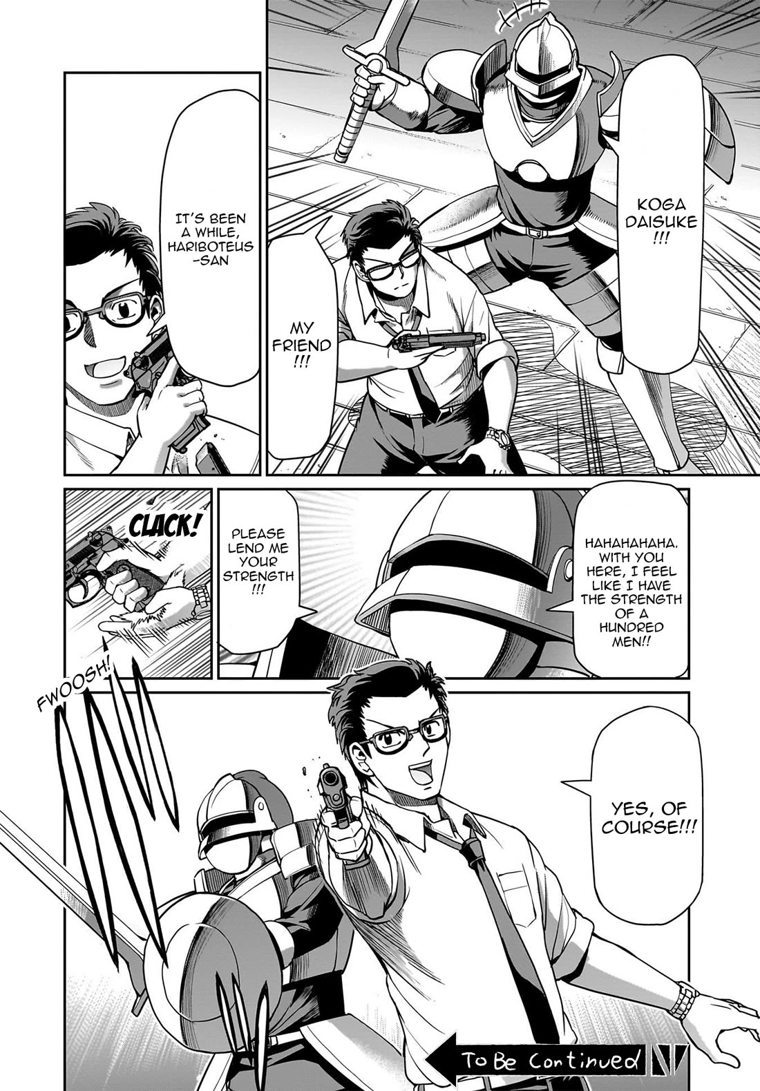The Gunner’s Life of a Middle-aged Man Summoned to Another World and Armed With a Rifle Chapter 65 - Page 21
