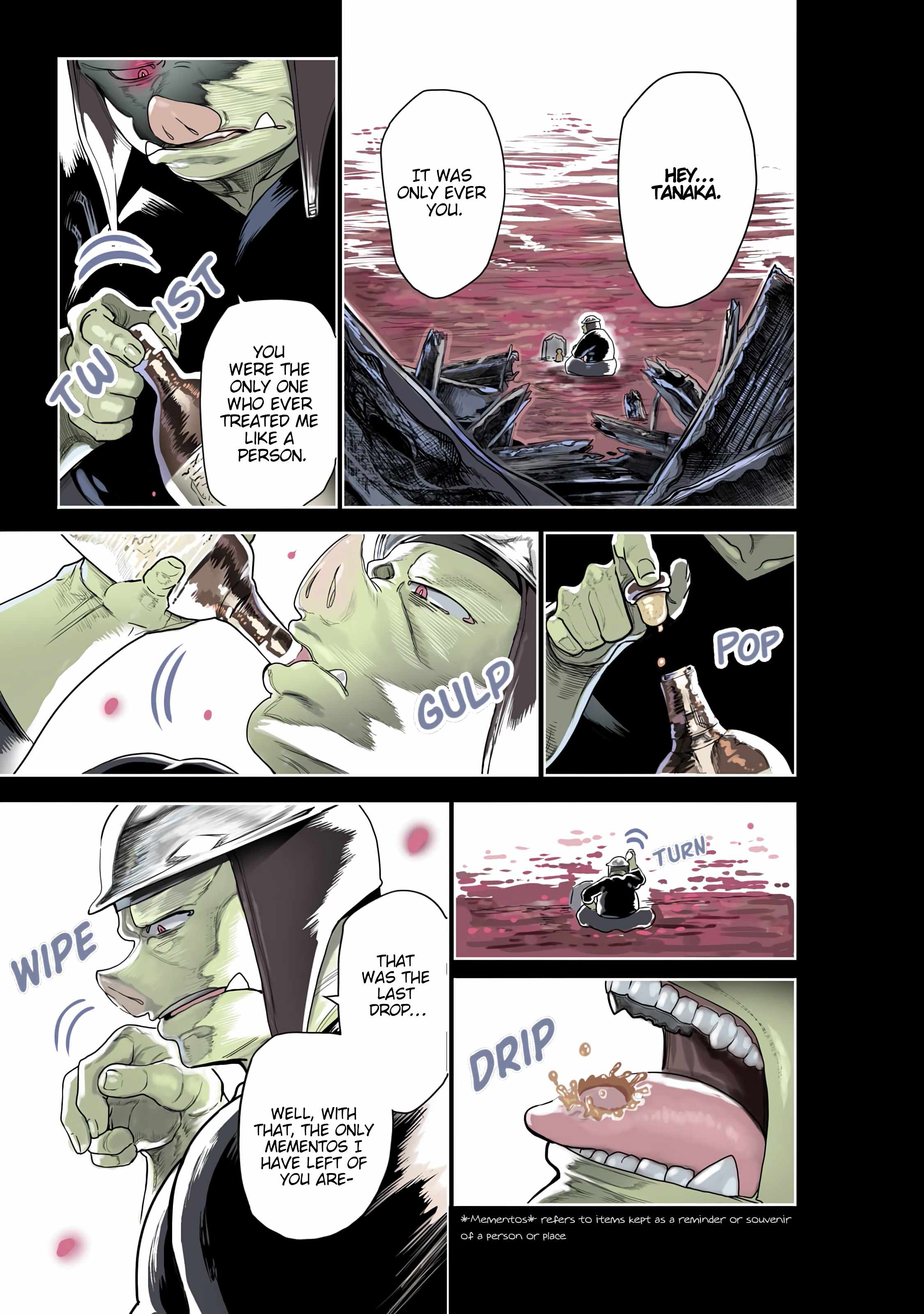 The Half-Blood Orc in the Blended World Chapter 1 - Page 1