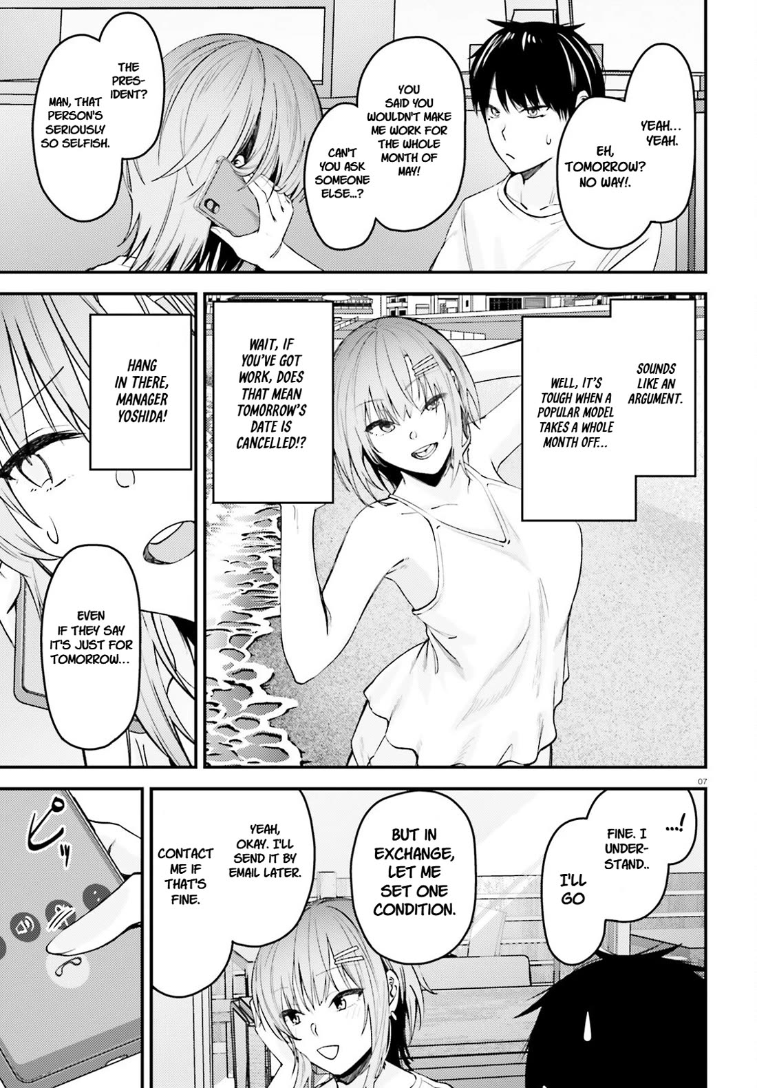 The Handsome Girl Who Stole My Girlfriend Seems to Be After Me Now Chapter 11 - Page 8
