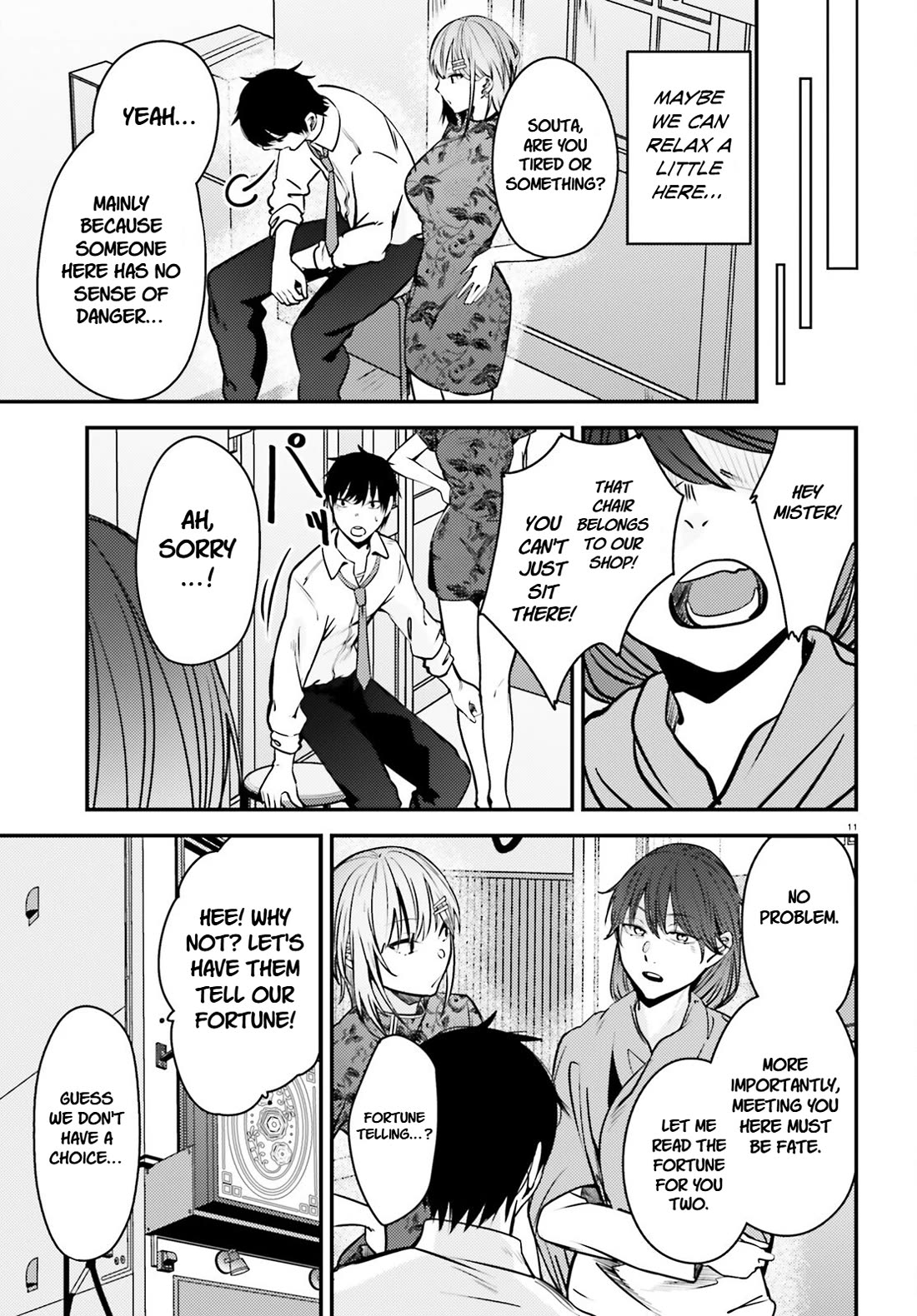 The Handsome Girl Who Stole My Girlfriend Seems to Be After Me Now Chapter 7 - Page 12