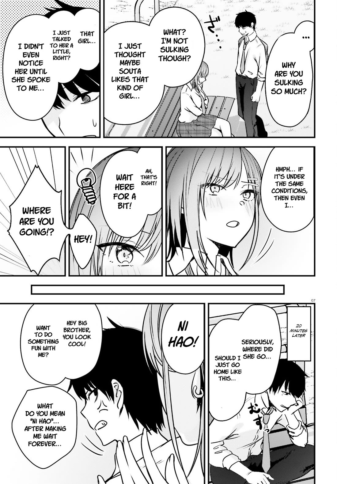The Handsome Girl Who Stole My Girlfriend Seems to Be After Me Now Chapter 7 - Page 8