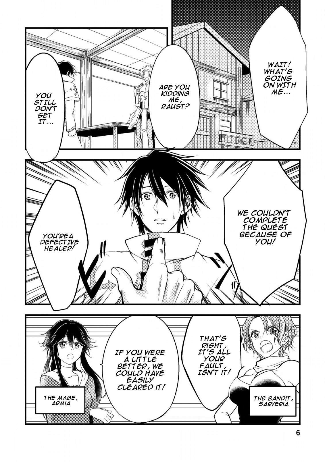 The Healer Who Was Banished From His Party, Is, in Fact, the Strongest Chapter 1 - Page 5