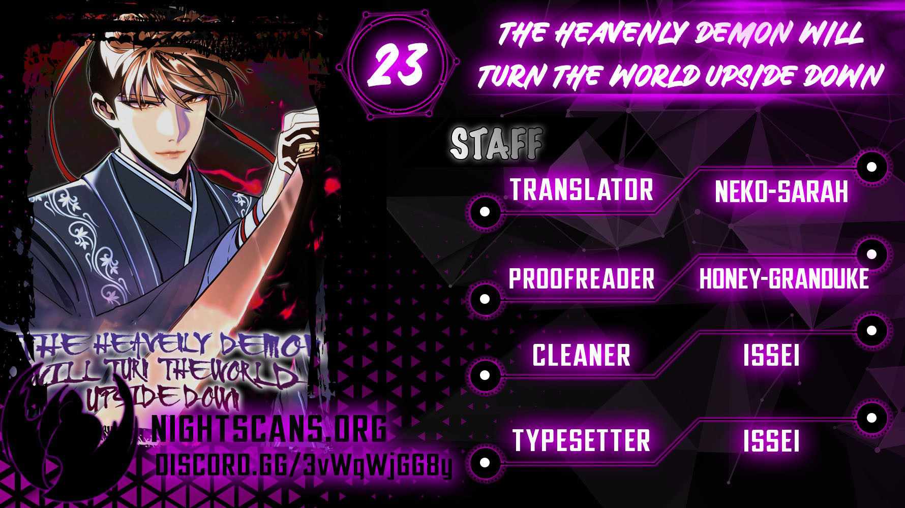 The Heavenly Demon Will Turn the World Upside Down Chapter 23 - Page 0