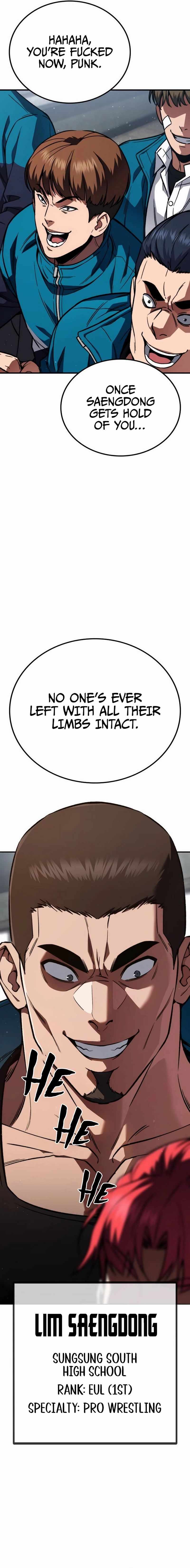 The Hero Defeats the Bullies Chapter 3 - Page 13