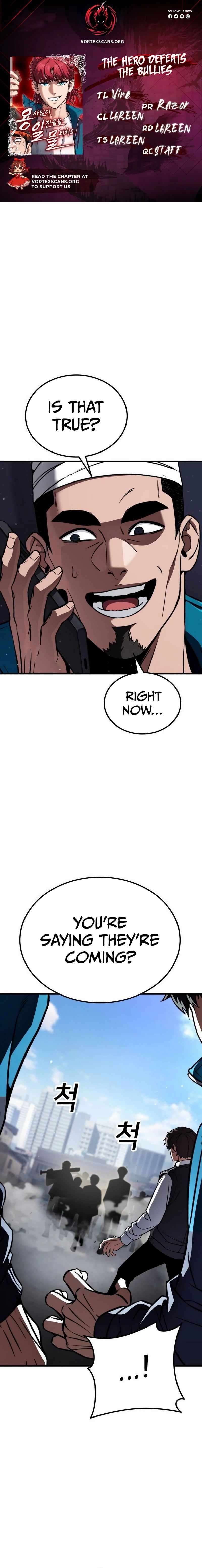 The Hero Defeats the Bullies Chapter 5 - Page 0