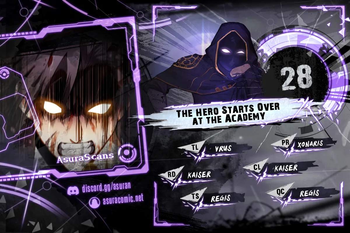The Hero Starts Over at the Academy Chapter 28 - Page 1