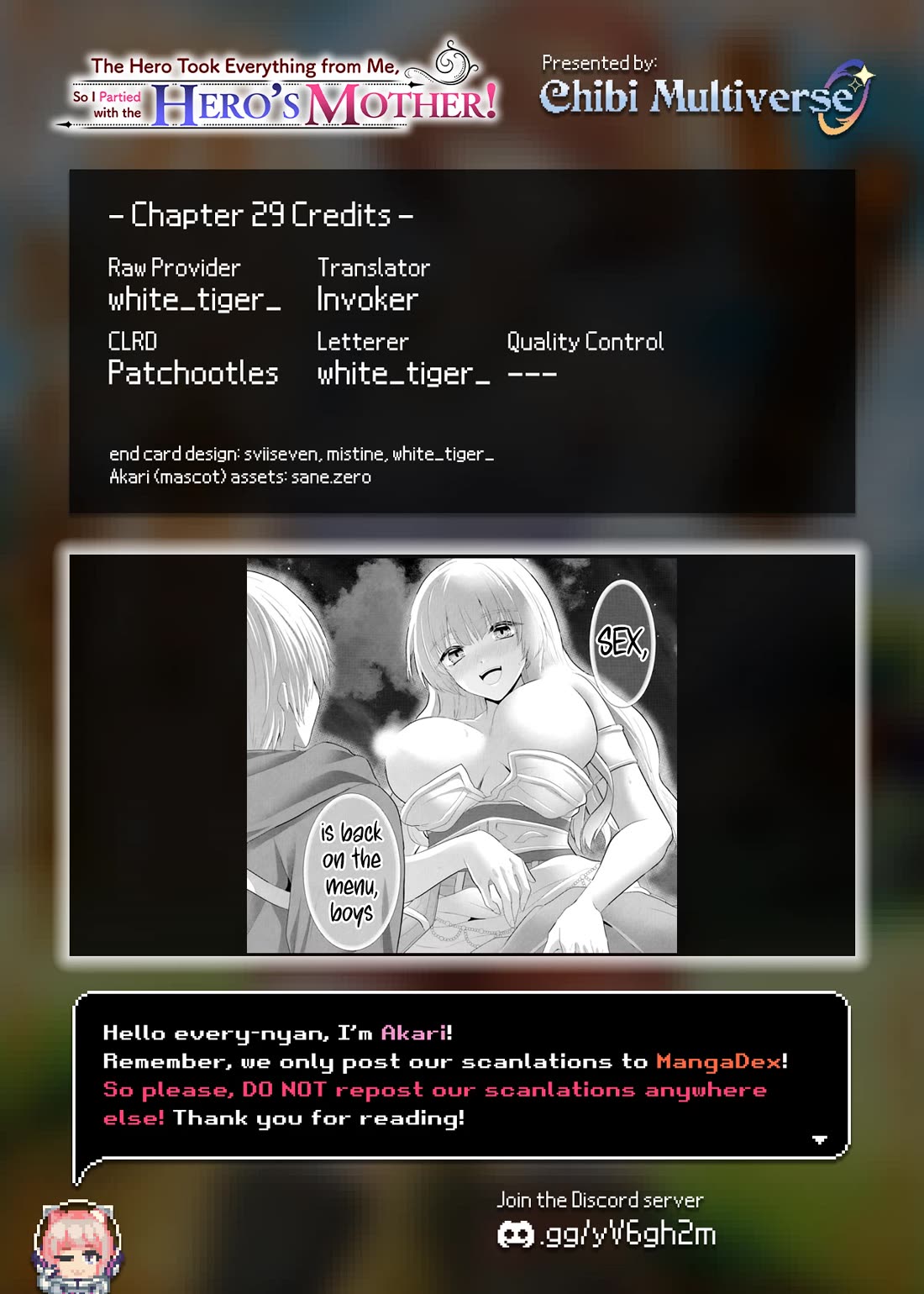 The Hero Took Everything From Me, so I Partied With the Hero’s Mother! Chapter 29 - Page 28