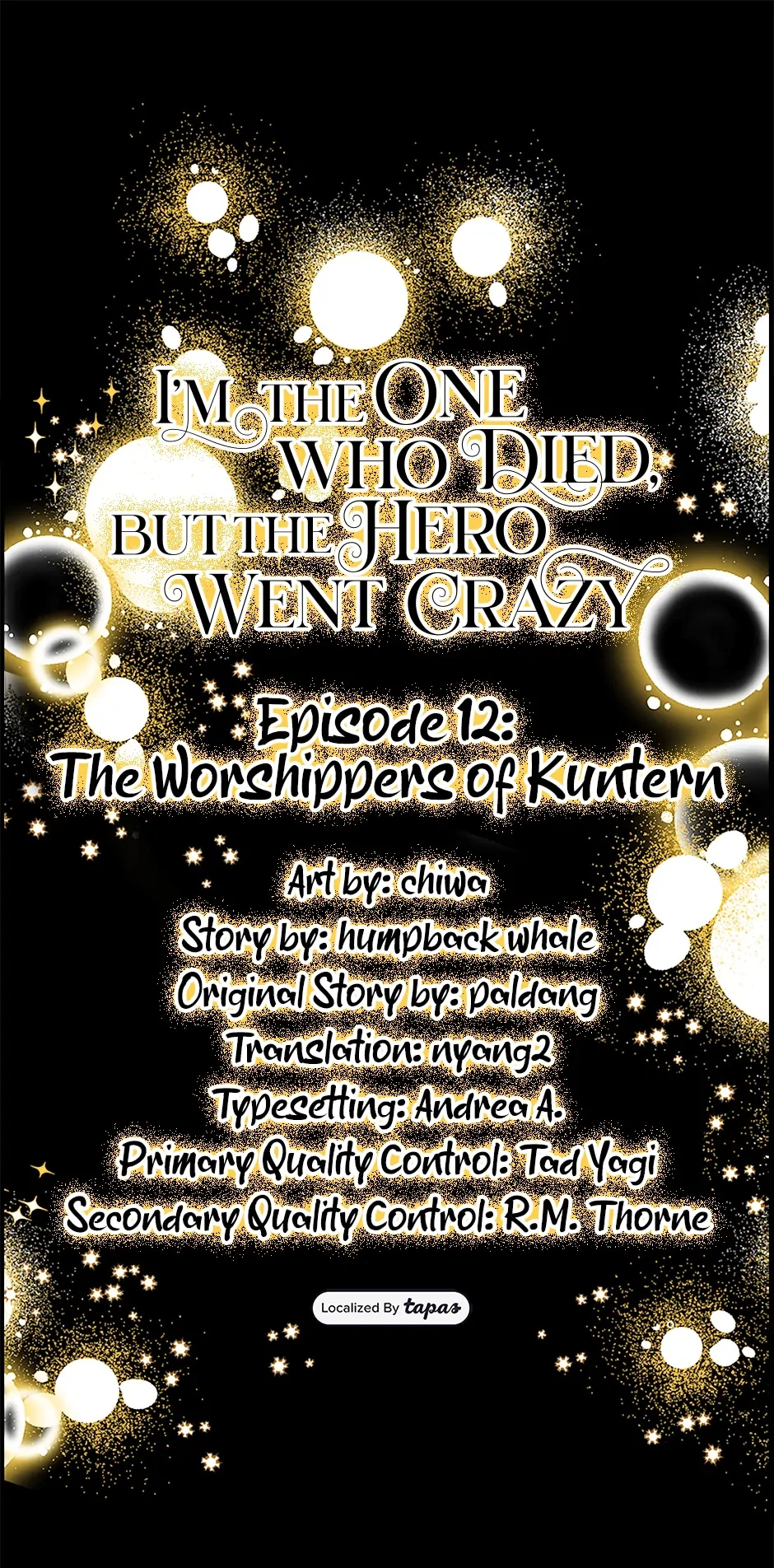The Hero Went Crazy Even Though I’m the One Who Died Chapter 12 - Page 0