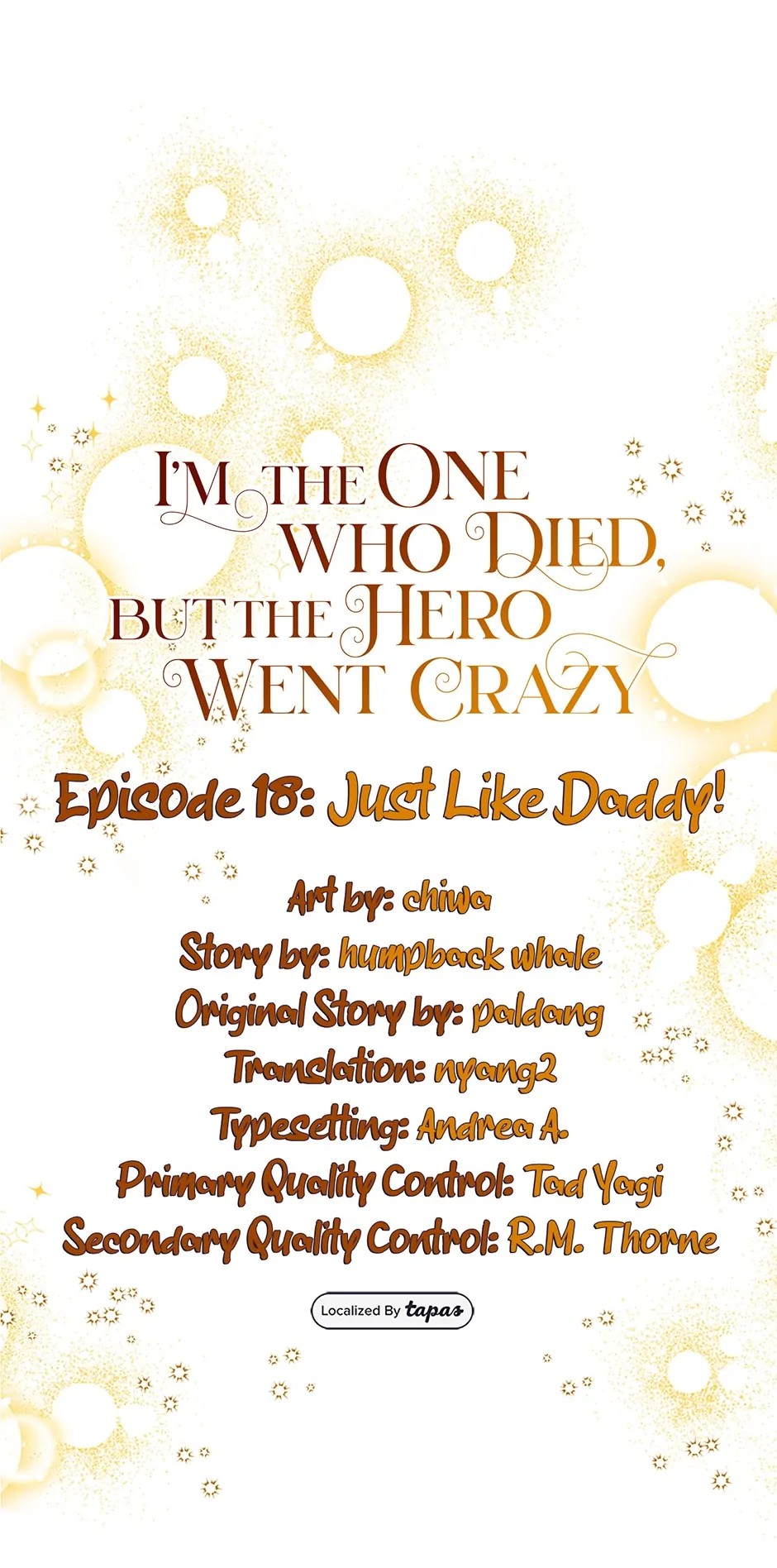 The Hero Went Crazy Even Though I’m the One Who Died Chapter 18 - Page 0