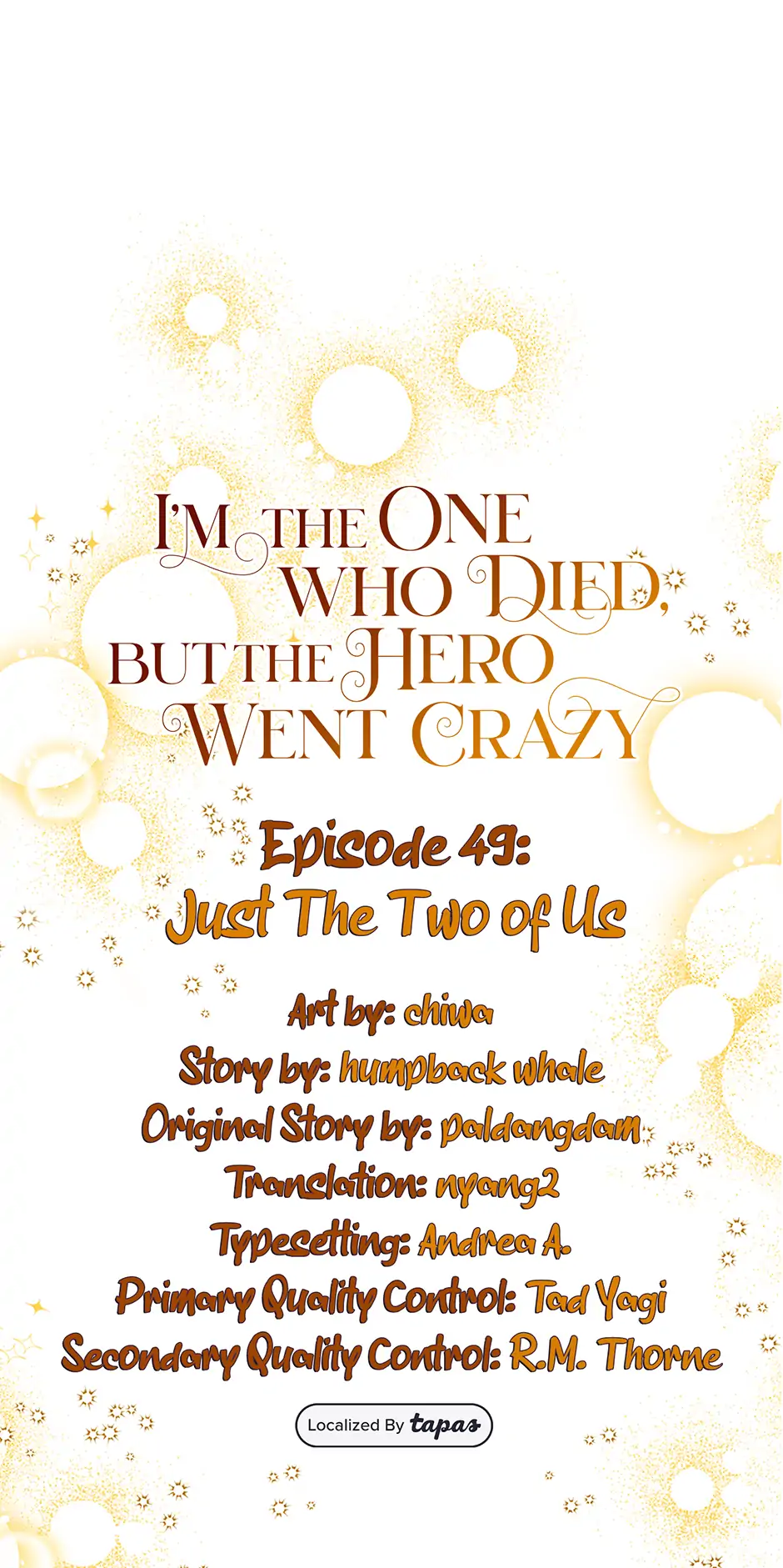 The Hero Went Crazy Even Though I’m the One Who Died Chapter 49 - Page 0