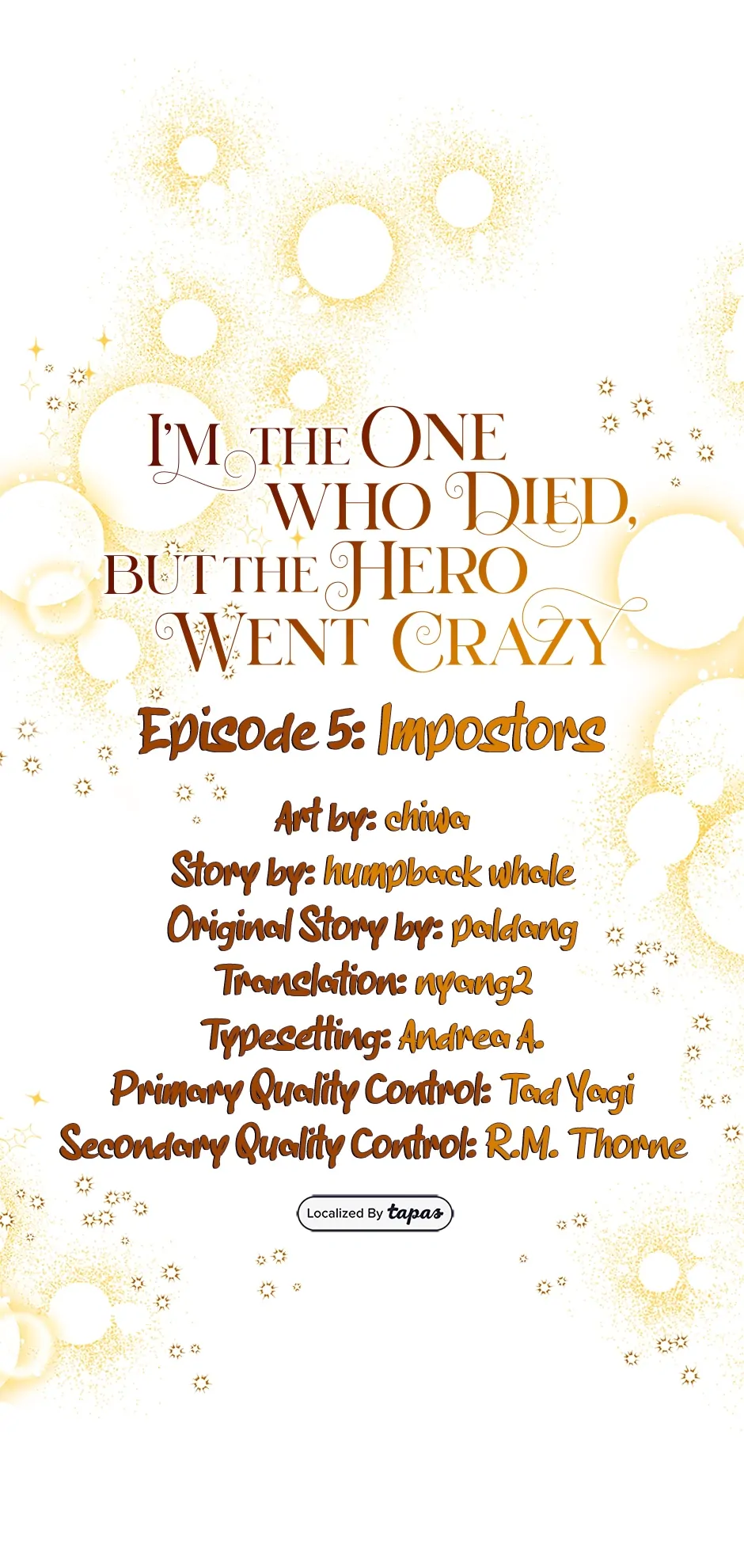 The Hero Went Crazy Even Though I’m the One Who Died Chapter 5 - Page 0