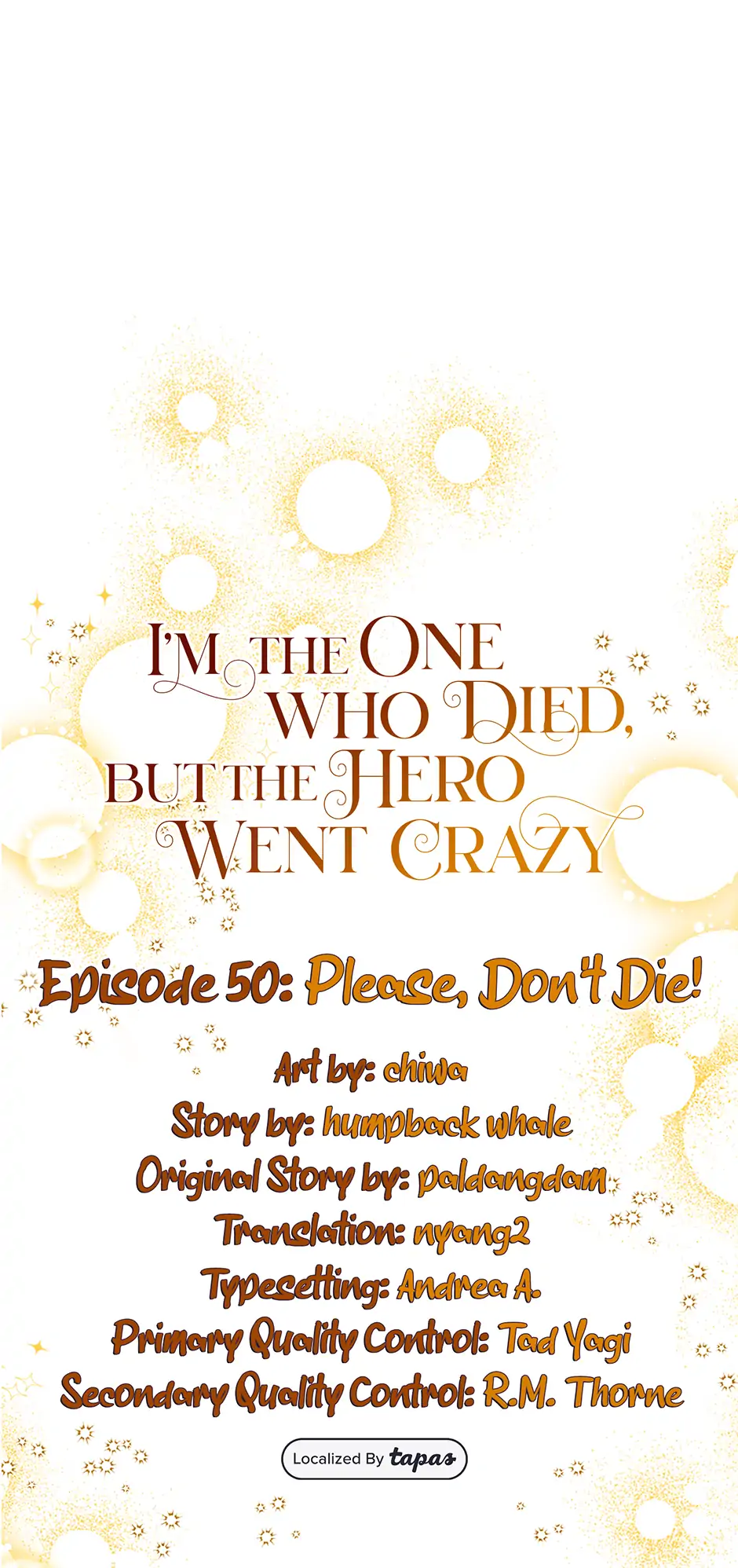The Hero Went Crazy Even Though I’m the One Who Died Chapter 50 - Page 0