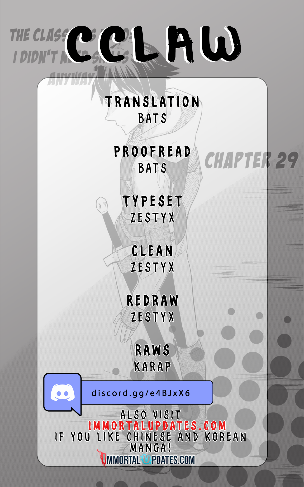 The Hero Who Has No Class: I Don’t Need Any Skills, It’s Okay Chapter 29 - Page 1