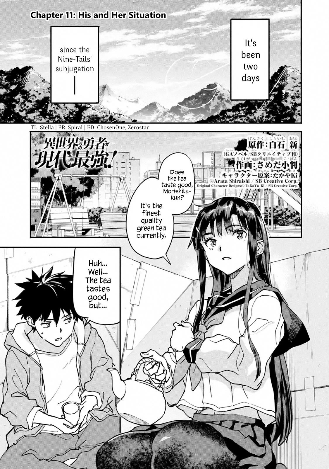 The Hero Who Returned Remains The Strongest In The Modern World Chapter 11.1 - Page 1