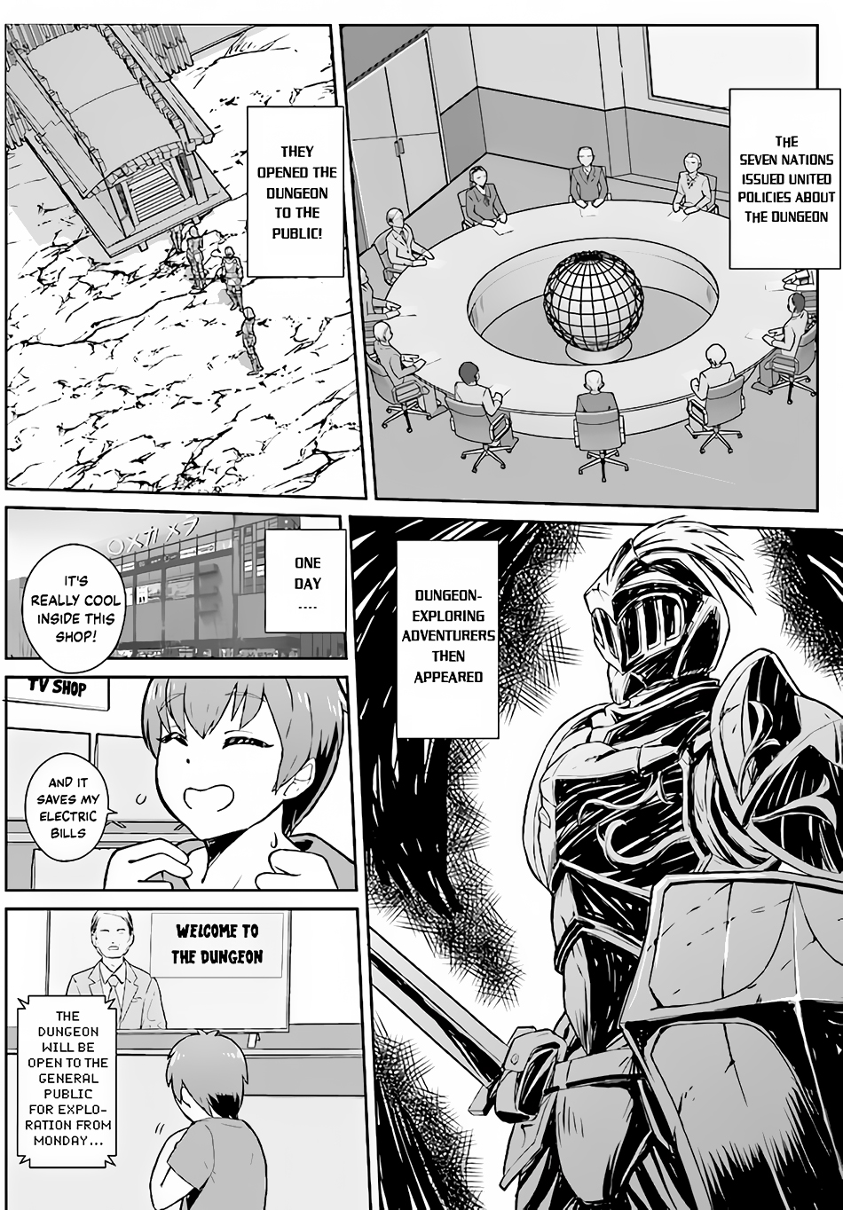 The Heroic Tale of an Upstart Explorer in a World Full of Dungeons Chapter 1 - Page 6