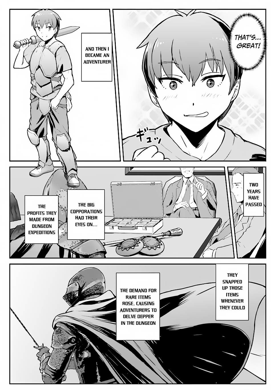 The Heroic Tale of an Upstart Explorer in a World Full of Dungeons Chapter 1 - Page 7