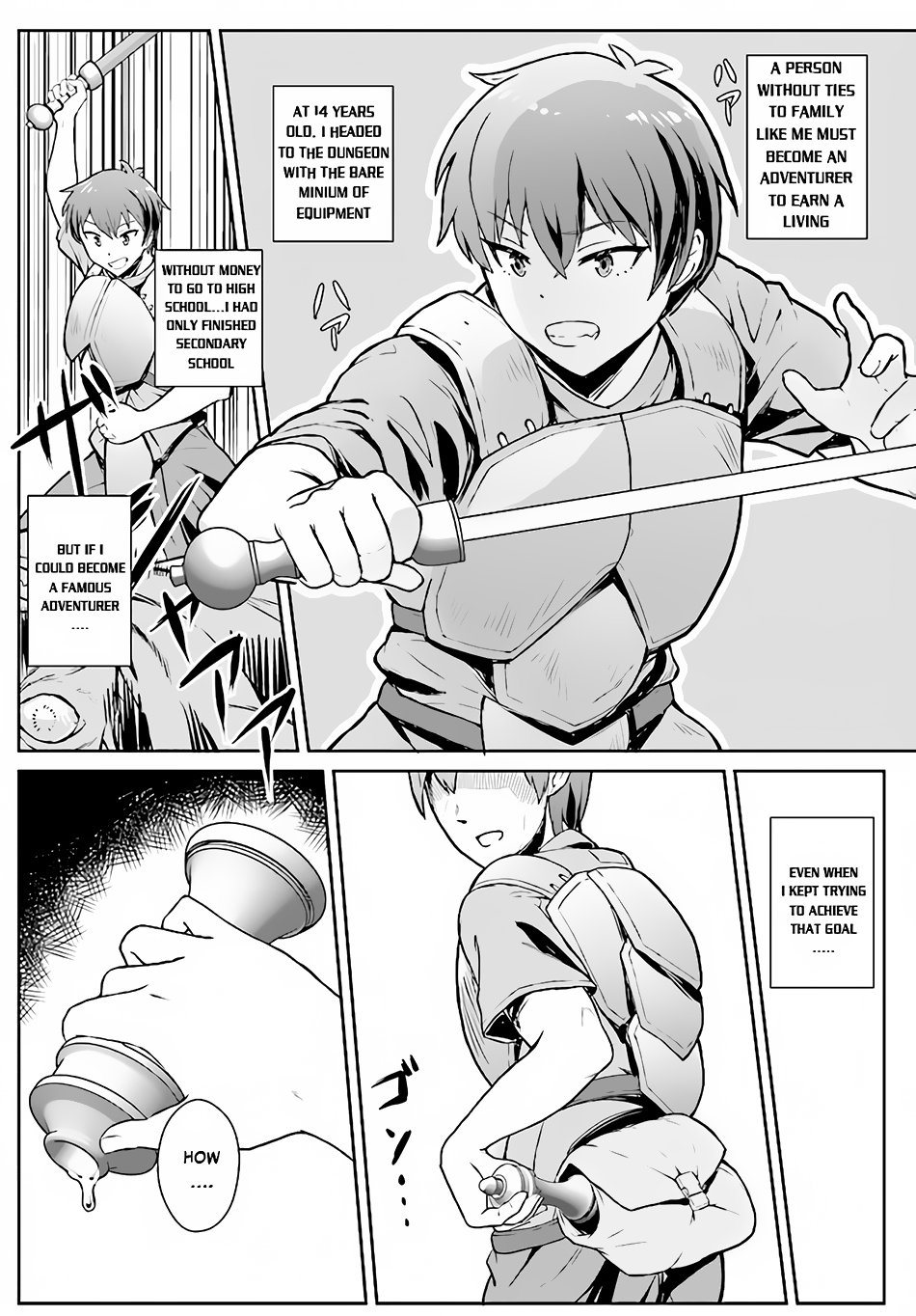 The Heroic Tale of an Upstart Explorer in a World Full of Dungeons Chapter 1 - Page 8