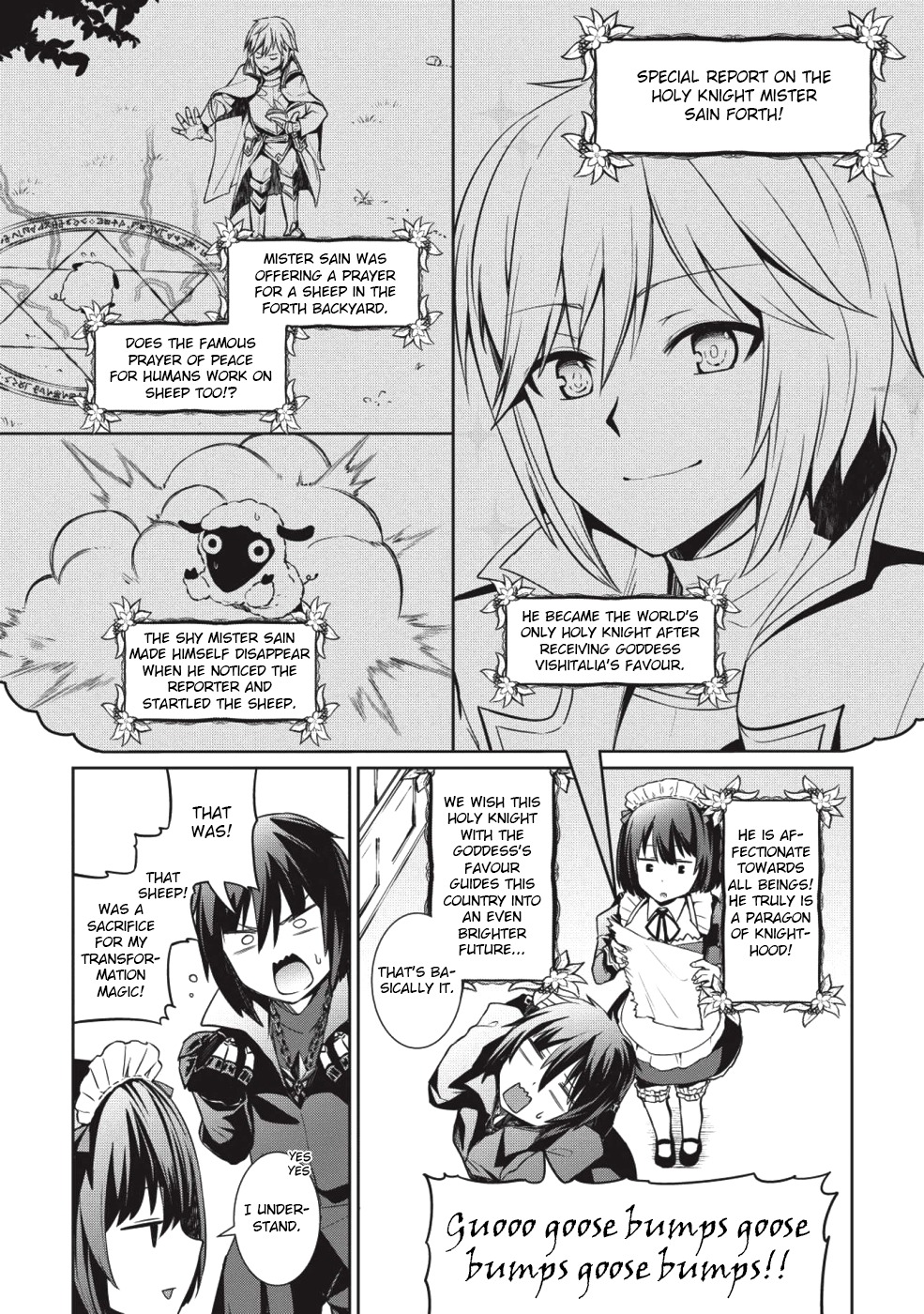 The Holy Knight’s Dark Road Chapter 1 - Page 11
