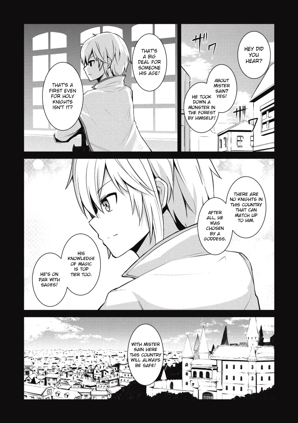 The Holy Knight’s Dark Road Chapter 1 - Page 4