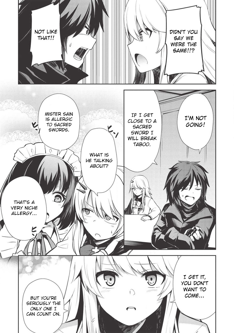 The Holy Knight’s Dark Road Chapter 6 - Page 7