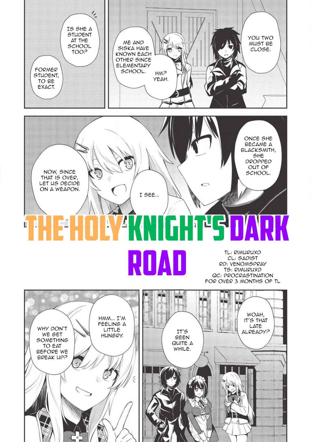 The Holy Knight’s Dark Road Chapter 7 - Page 6