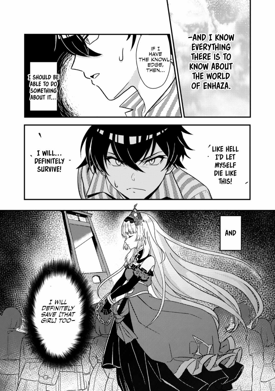 The Incompetent Villainous Prince Wants to Survive ~I Was Reincarnated Into a Romance RPG as a Mob Villain, but I Will Ignore the Original Work and Aim to Become the Strongest~ Chapter 1 - Page 8