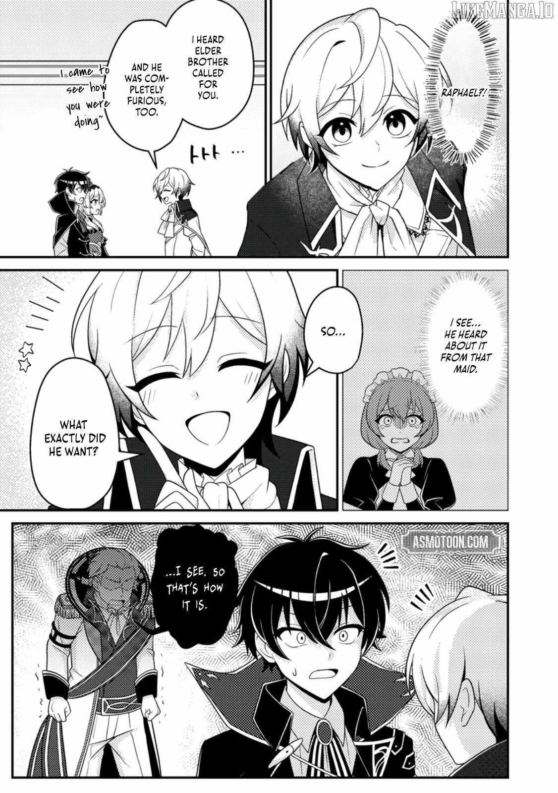 The Incompetent Villainous Prince Wants to Survive ~I Was Reincarnated Into a Romance RPG as a Mob Villain, but I Will Ignore the Original Work and Aim to Become the Strongest~ Chapter 10.1 - Page 2