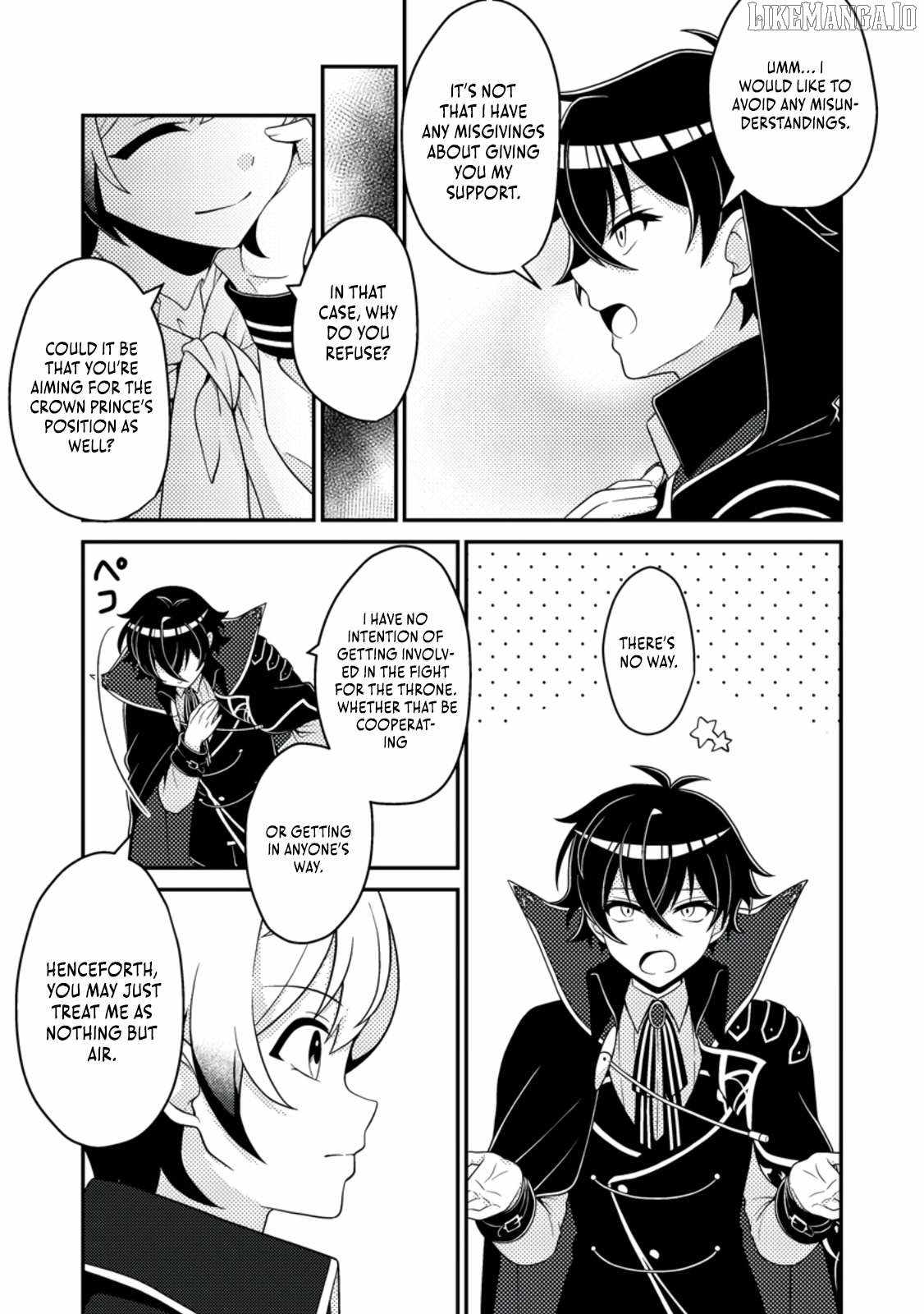 The Incompetent Villainous Prince Wants to Survive ~I Was Reincarnated Into a Romance RPG as a Mob Villain, but I Will Ignore the Original Work and Aim to Become the Strongest~ Chapter 10.1 - Page 12