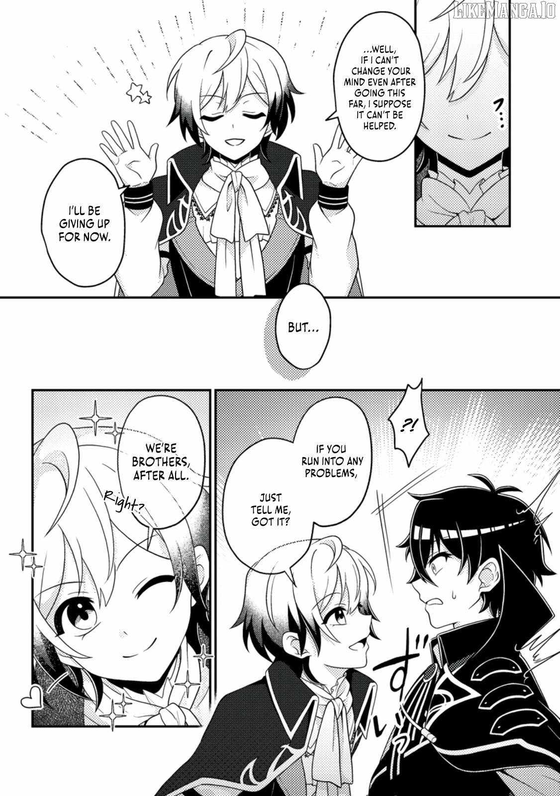 The Incompetent Villainous Prince Wants to Survive ~I Was Reincarnated Into a Romance RPG as a Mob Villain, but I Will Ignore the Original Work and Aim to Become the Strongest~ Chapter 10.1 - Page 13