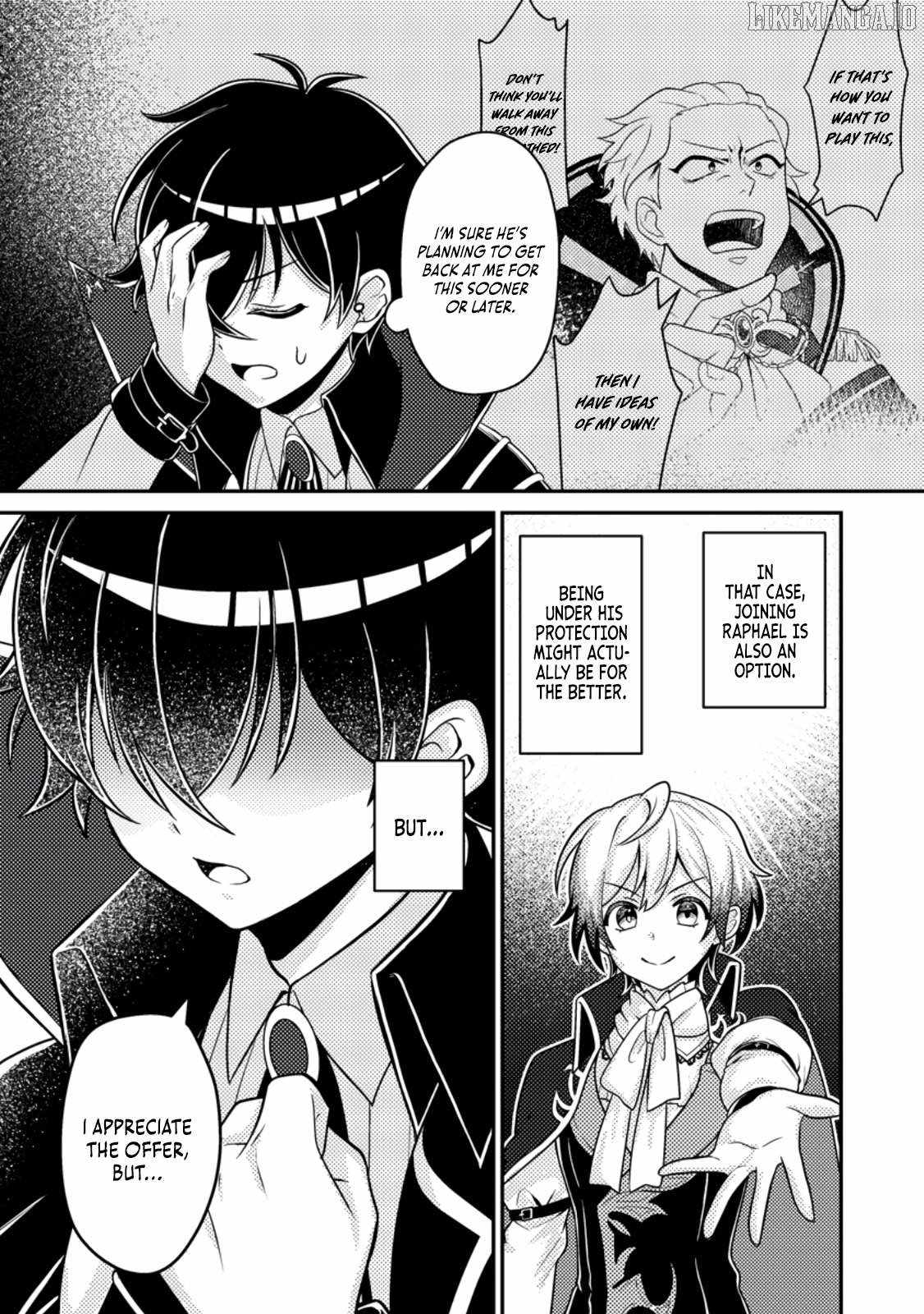 The Incompetent Villainous Prince Wants to Survive ~I Was Reincarnated Into a Romance RPG as a Mob Villain, but I Will Ignore the Original Work and Aim to Become the Strongest~ Chapter 10.1 - Page 9