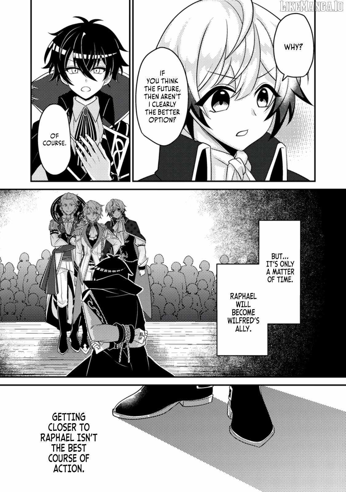 The Incompetent Villainous Prince Wants to Survive ~I Was Reincarnated Into a Romance RPG as a Mob Villain, but I Will Ignore the Original Work and Aim to Become the Strongest~ Chapter 10.1 - Page 10