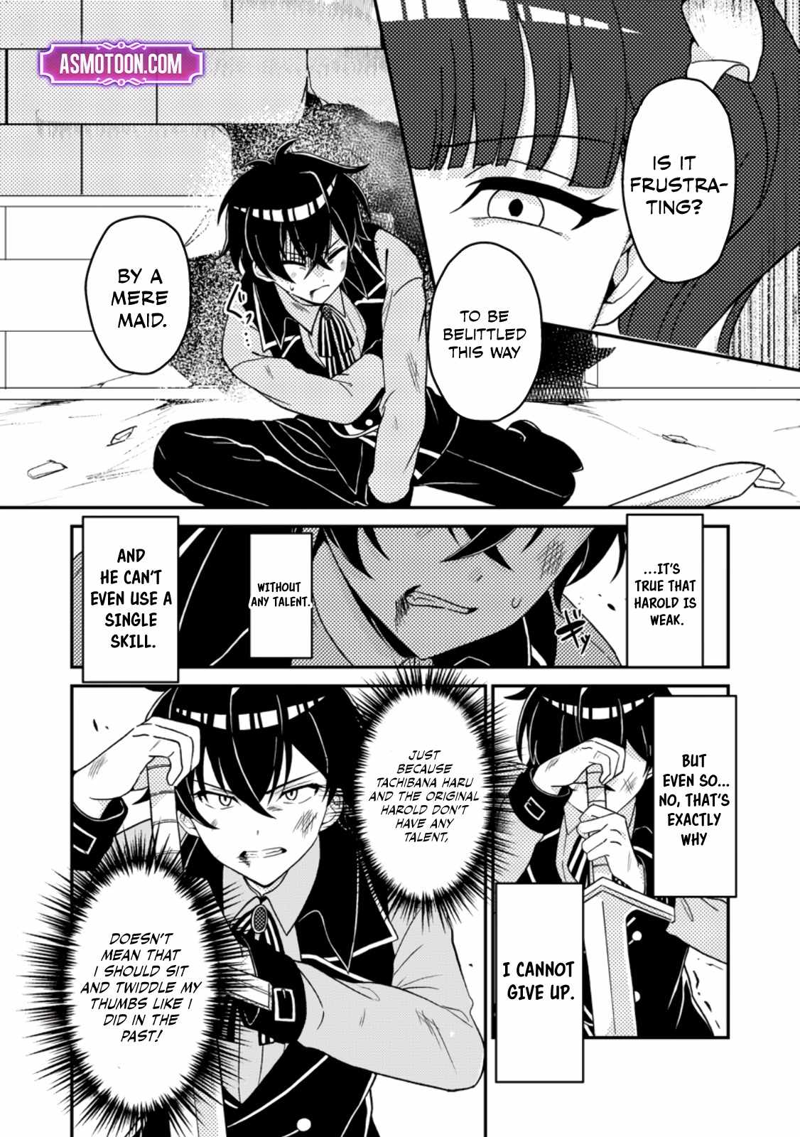The Incompetent Villainous Prince Wants to Survive ~I Was Reincarnated Into a Romance RPG as a Mob Villain, but I Will Ignore the Original Work and Aim to Become the Strongest~ Chapter 2 - Page 13