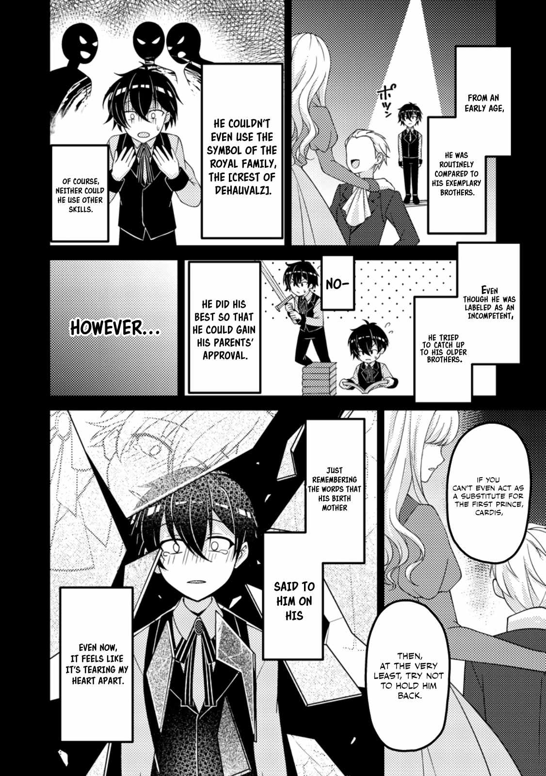 The Incompetent Villainous Prince Wants to Survive ~I Was Reincarnated Into a Romance RPG as a Mob Villain, but I Will Ignore the Original Work and Aim to Become the Strongest~ Chapter 2 - Page 5