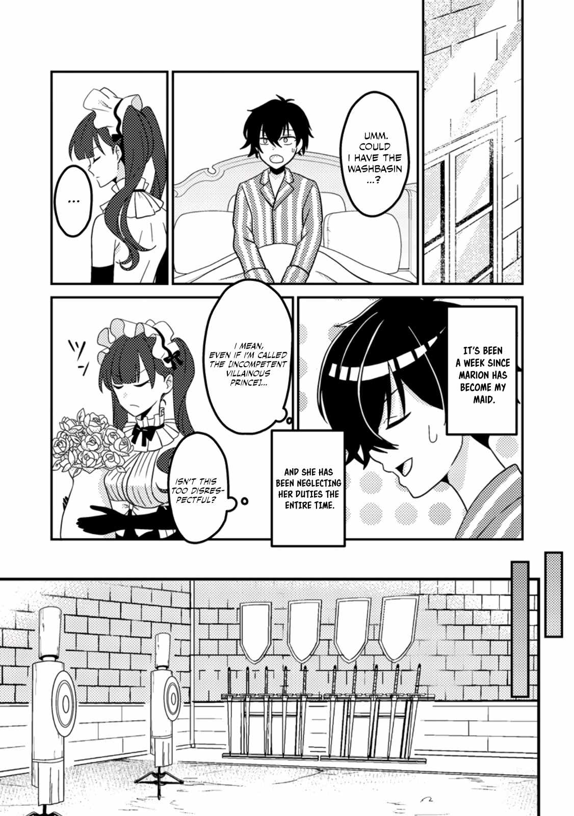 The Incompetent Villainous Prince Wants to Survive ~I Was Reincarnated Into a Romance RPG as a Mob Villain, but I Will Ignore the Original Work and Aim to Become the Strongest~ Chapter 2 - Page 6