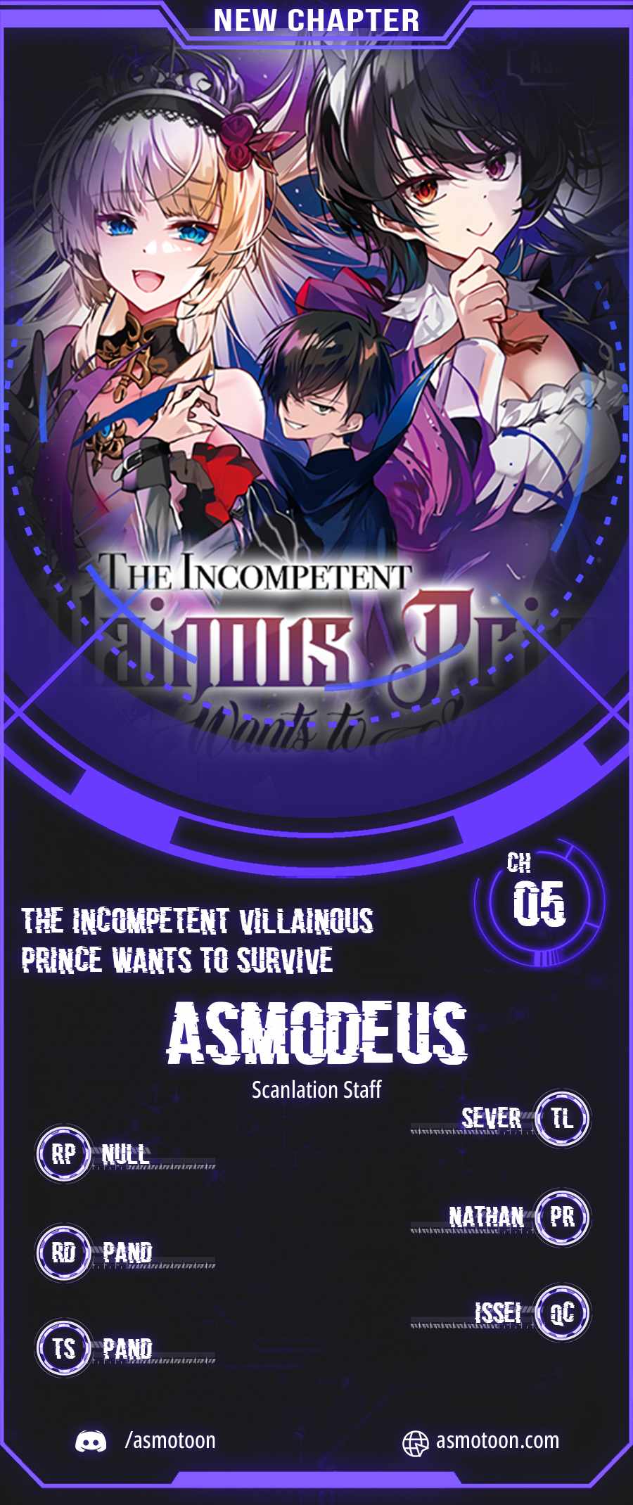 The Incompetent Villainous Prince Wants to Survive ~I Was Reincarnated Into a Romance RPG as a Mob Villain, but I Will Ignore the Original Work and Aim to Become the Strongest~ Chapter 5.1 - Page 1