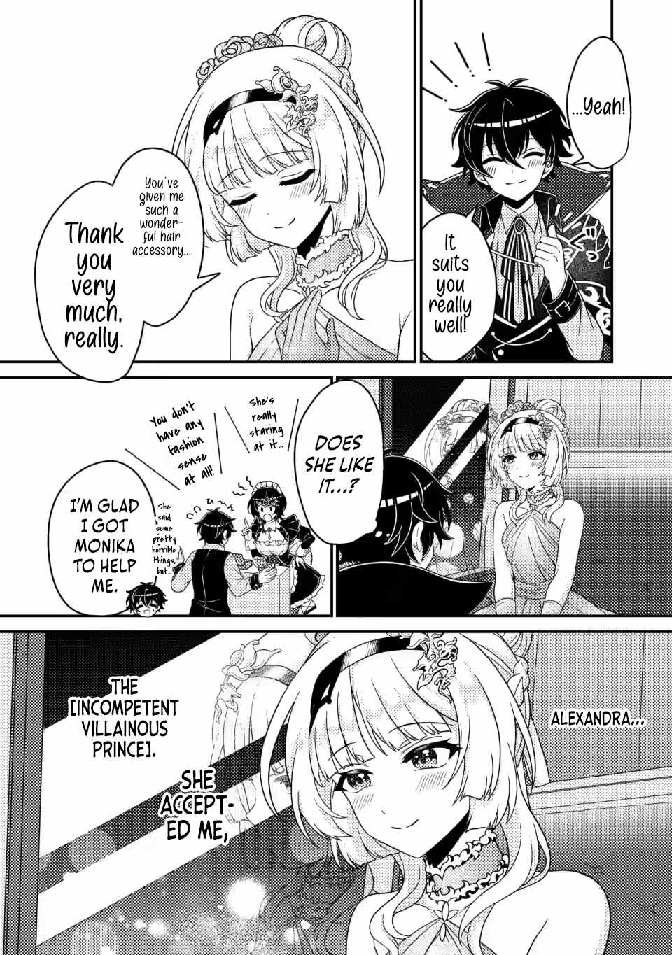 The Incompetent Villainous Prince Wants to Survive ~I Was Reincarnated Into a Romance RPG as a Mob Villain, but I Will Ignore the Original Work and Aim to Become the Strongest~ Chapter 5.2 - Page 7