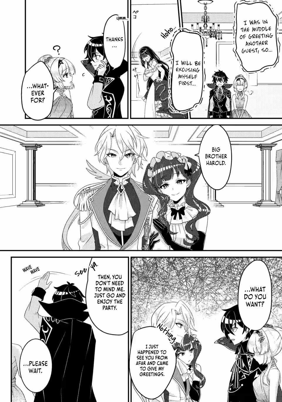 The Incompetent Villainous Prince Wants to Survive ~I Was Reincarnated Into a Romance RPG as a Mob Villain, but I Will Ignore the Original Work and Aim to Become the Strongest~ Chapter 5.3 - Page 3