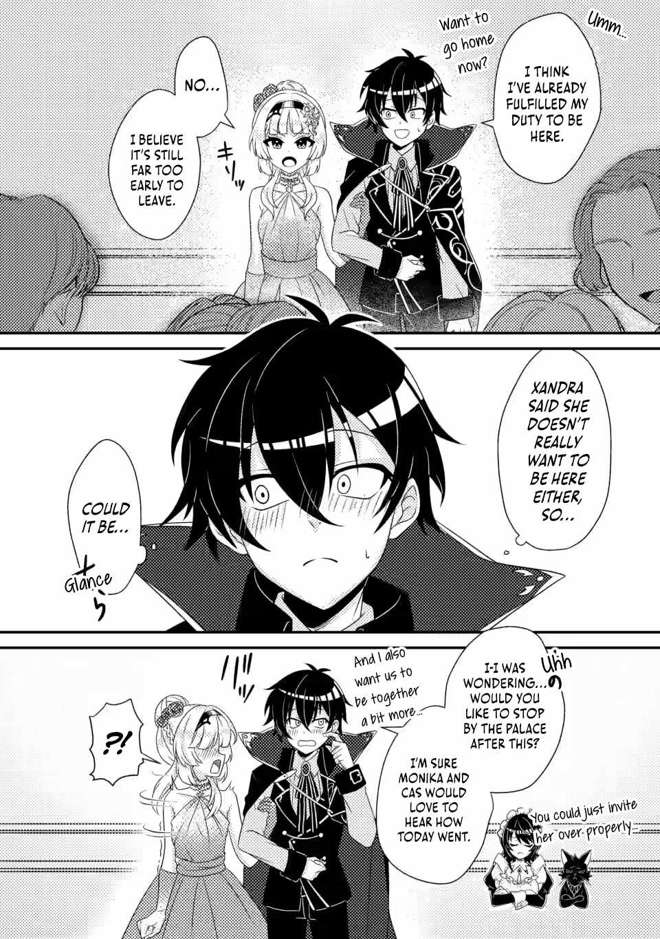 The Incompetent Villainous Prince Wants to Survive ~I Was Reincarnated Into a Romance RPG as a Mob Villain, but I Will Ignore the Original Work and Aim to Become the Strongest~ Chapter 7.1 - Page 7