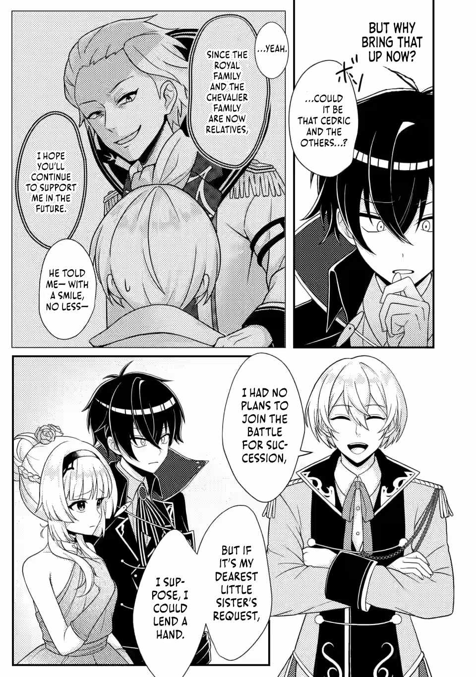 The Incompetent Villainous Prince Wants to Survive ~I Was Reincarnated Into a Romance RPG as a Mob Villain, but I Will Ignore the Original Work and Aim to Become the Strongest~ Chapter 7.2 - Page 7