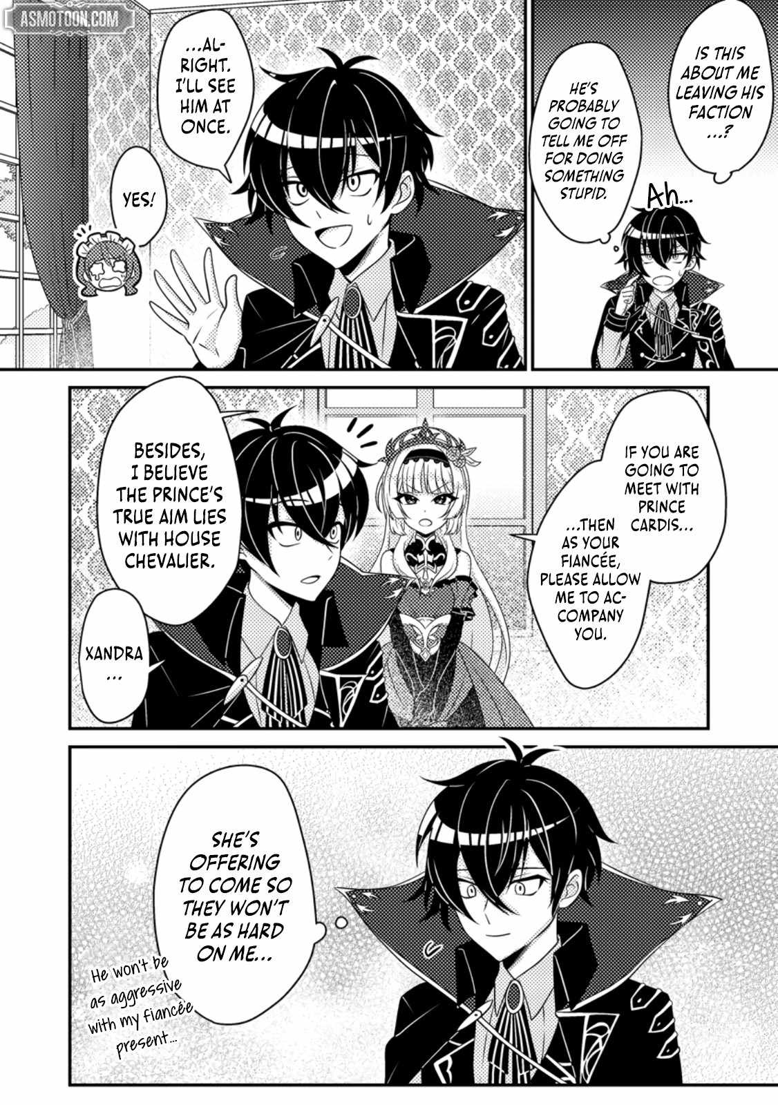 The Incompetent Villainous Prince Wants to Survive ~I Was Reincarnated Into a Romance RPG as a Mob Villain, but I Will Ignore the Original Work and Aim to Become the Strongest~ Chapter 9 - Page 23