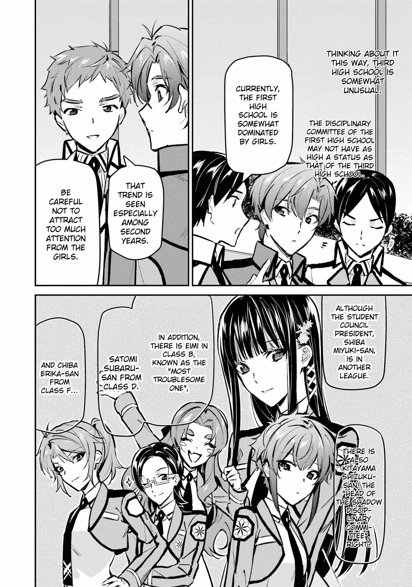 The Irregular at Magic High School – Ichijou Masaki’s Diary Arc Chapter 1 - Page 18