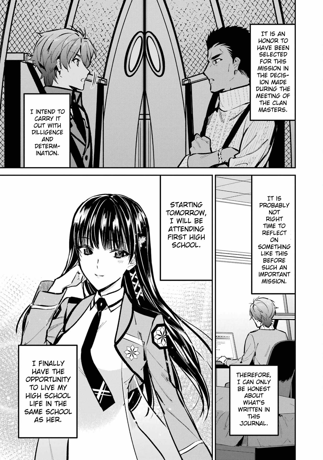 The Irregular at Magic High School – Ichijou Masaki’s Diary Arc Chapter 1 - Page 7