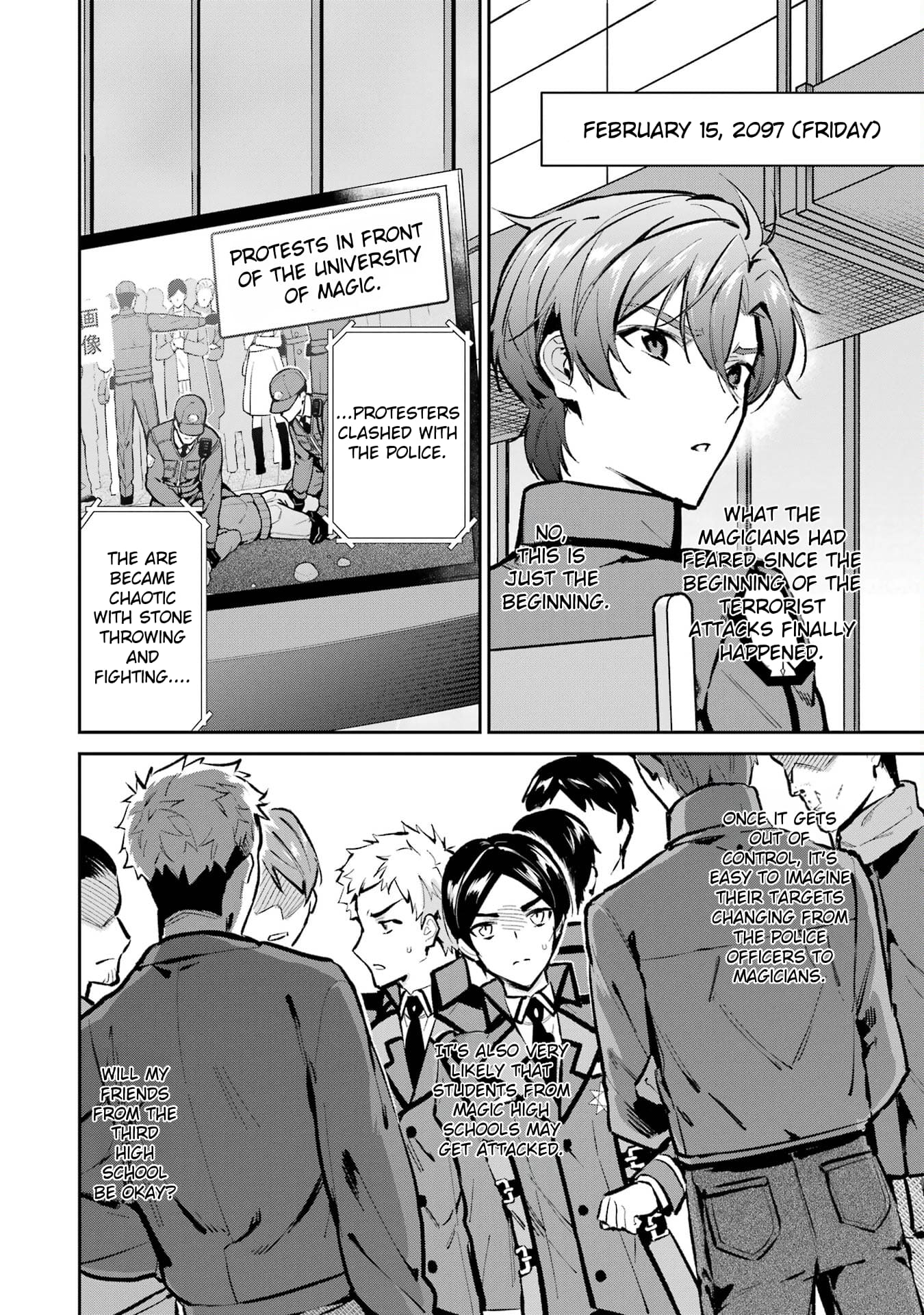 The Irregular at Magic High School – Ichijou Masaki’s Diary Arc Chapter 3 - Page 2